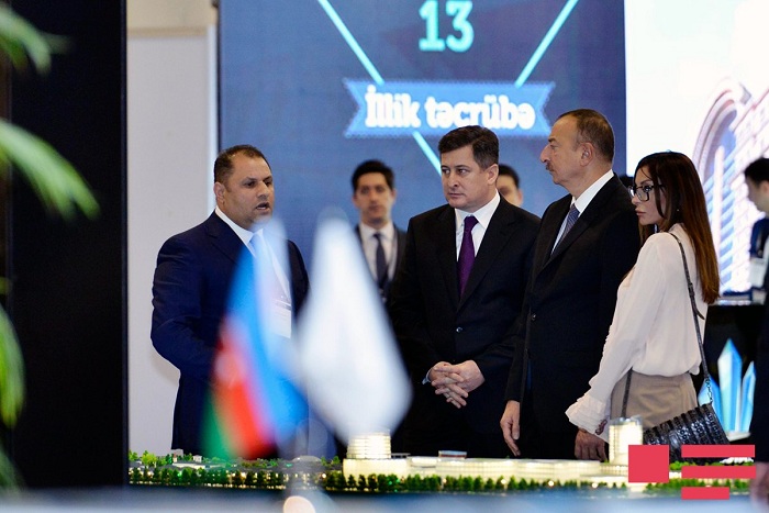 President Ilham Aliyev views 2nd Azerbaijan International Real Estate and Investment Exhibition